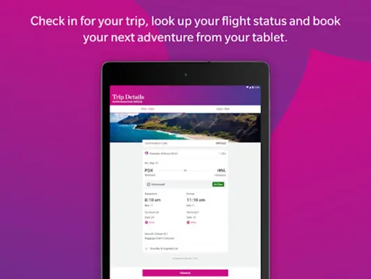 Hawaiian Airlines android App screenshot 1