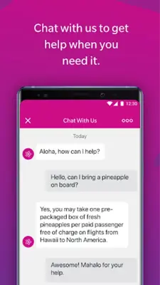 Hawaiian Airlines android App screenshot 4